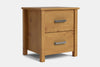 Tillsdale 2 Drawer Bedside Table