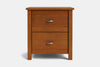 Tillsdale 2 Drawer Bedside Table