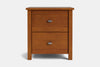 Tillsdale 2 Drawer Bedside Table
