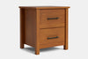 Tillsdale 2 Drawer Bedside Table