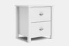 Tillsdale 2 Drawer Bedside Table