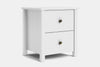 Tillsdale 2 Drawer Bedside Table
