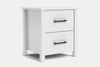 Tillsdale 2 Drawer Bedside Table