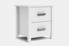 Tillsdale 2 Drawer Bedside Table