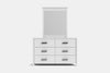 Tillsdale 6 Drawer Dresser & Mirror