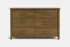 Tillsdale 6 Drawer Lowboy