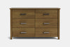 Tillsdale 6 Drawer Lowboy