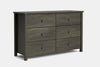 Tillsdale 6 Drawer Lowboy