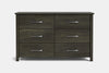 Tillsdale 6 Drawer Lowboy