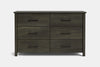 Tillsdale 6 Drawer Lowboy