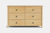 Tillsdale 6 Drawer Lowboy