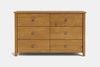 Tillsdale 6 Drawer Lowboy