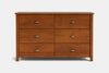 Tillsdale 6 Drawer Lowboy