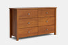 Tillsdale 6 Drawer Lowboy