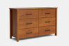 Tillsdale 6 Drawer Lowboy