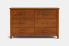 Tillsdale 6 Drawer Lowboy