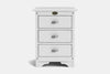 Villager 3 Drawer Bedside Table