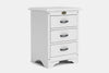 Villager 3 Drawer Bedside Table