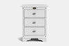 Villager 3 Drawer Bedside Table