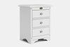 Villager 3 Drawer Bedside Table