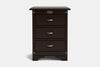 Villager 3 Drawer Bedside Table