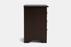 Villager 3 Drawer Bedside Table