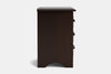 Villager 3 Drawer Bedside Table