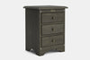 Villager 3 Drawer Bedside Table