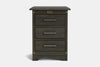 Villager 3 Drawer Bedside Table