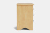 Villager 3 Drawer Bedside Table