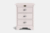 Villager 3 Drawer Bedside Table