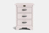 Villager 3 Drawer Bedside Table