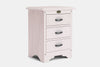 Villager 3 Drawer Bedside Table
