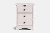 Villager 3 Drawer Bedside Table