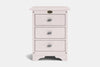 Villager 3 Drawer Bedside Table