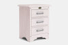 Villager 3 Drawer Bedside Table