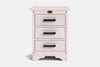 Villager 3 Drawer Bedside Table