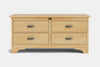 Villager 4 Drawer Window Chest