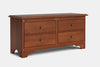 Villager 4 Drawer Window Chest