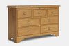 Villager 7 Drawer Lowboy