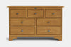 Villager 7 Drawer Lowboy