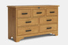 Villager 7 Drawer Lowboy