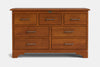 Villager 7 Drawer Lowboy
