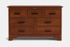 Villager 7 Drawer Lowboy