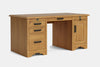 Villager President’s Desk - Solid Top