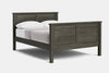 Villager Panelled High Foot Bed Frame