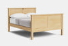 Villager Panelled High Foot Bed Frame