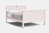 Villager Panelled High Foot Bed Frame