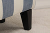 Ottoman – Hampton Stripe