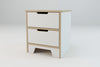 Plyhome 2 Drawer Bedside